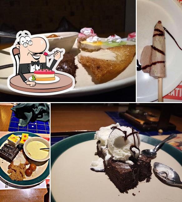 Enjoy one of the sweet dishes