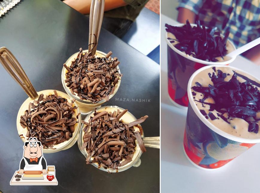 Enjoy one of the sweet dishes
