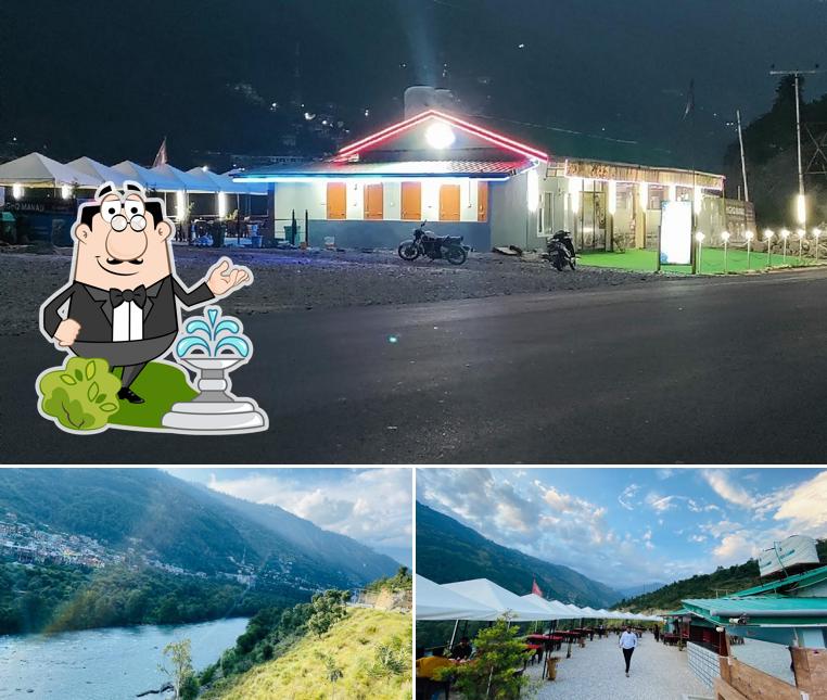 Take a look at the outside part of Kullu Manali Highway Dhaba KMHD111 FOODS&DRINKS