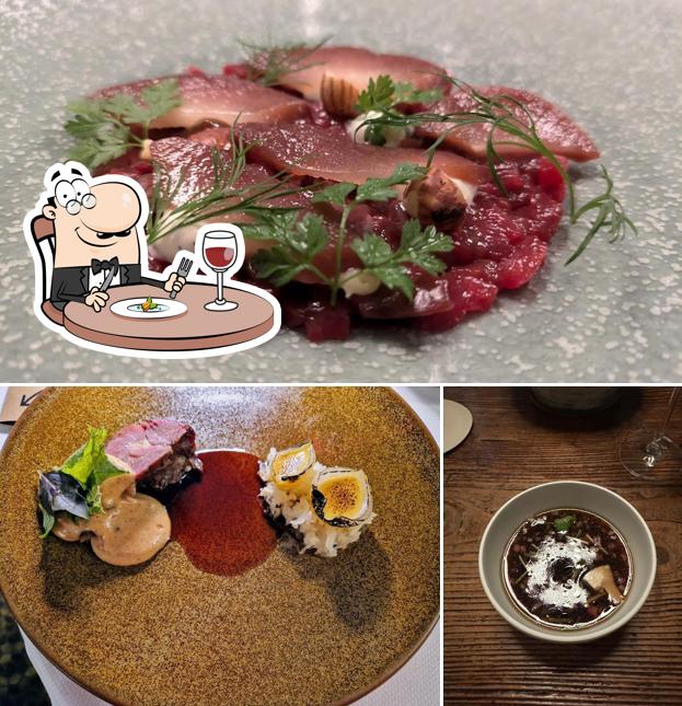 La cibo e bevanda del ristorante