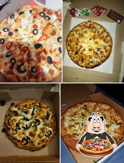 Try out different types of pizza