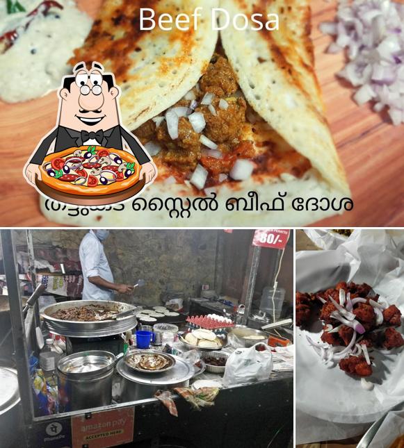 Get pizza at Ammachy Thattukada