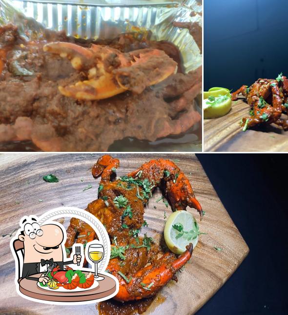 Try out seafood at Komala's Non-Veg Restaurant