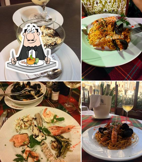Cibo al Ristorante Trattoria La Moretta dal 1897