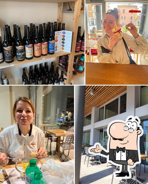 Gli interni di La Pesa - si mangia, si beve, si fa la spesa