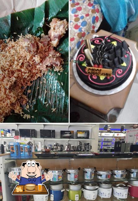 Manna Biryani stall is distinguished by food and interior