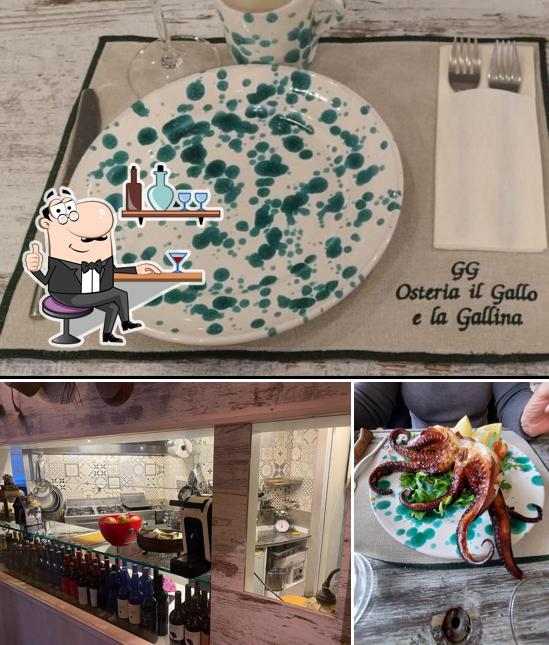 Gli interni di Osteria d'arte Il Gallo e la Gallina