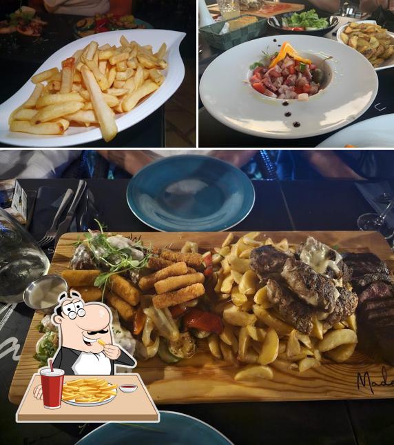 Patatine fritte al Restoran Madonna