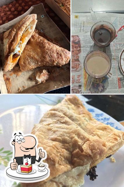 Tea Post offers a range of sweet dishes