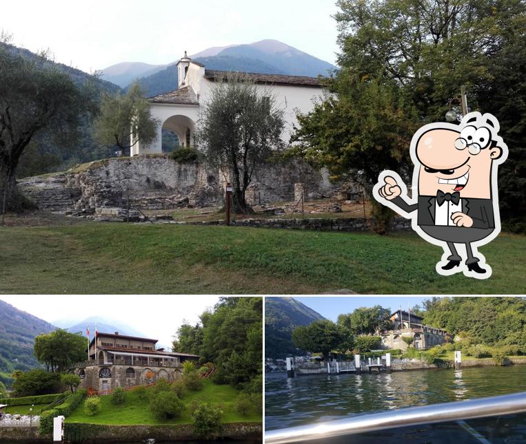 Gli esterni di Locanda Dell'Isola Comacina - Ristorante