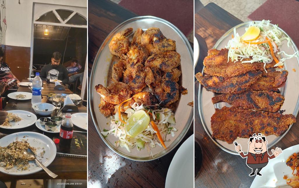 Food at Aapa's Bar & Restaurant