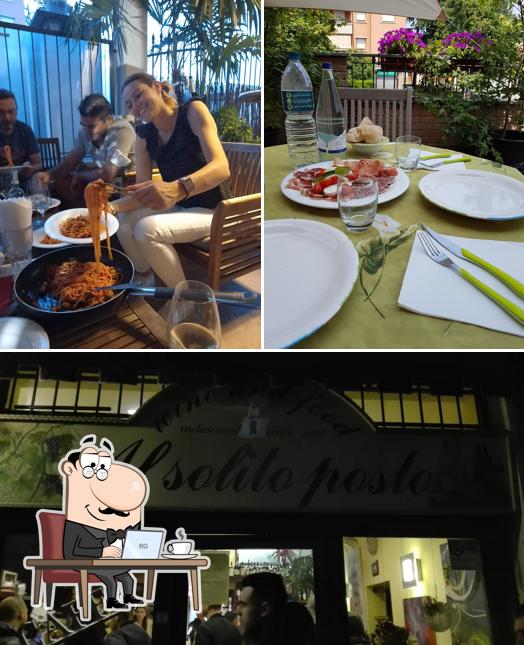 Siediti a un tavolo di Bar Al Solito Posto
