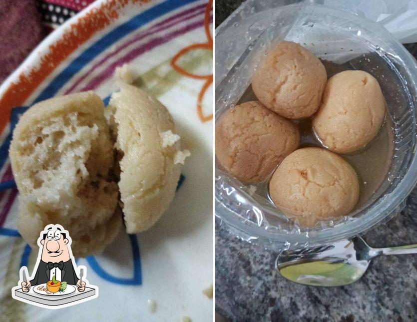 Food at Bhim Nag's Brother Sreenath Nag