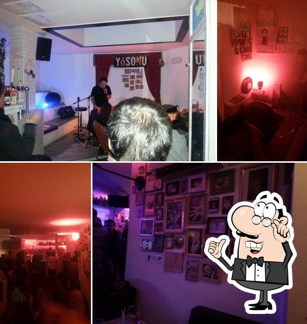 Gli interni di Marla Music Bar
