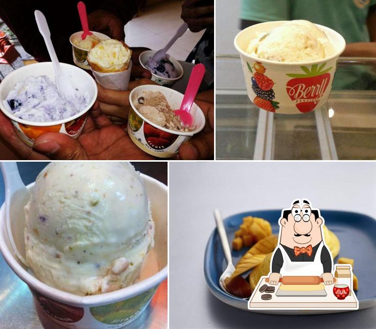 Naturals Ice Cream provides a number of desserts