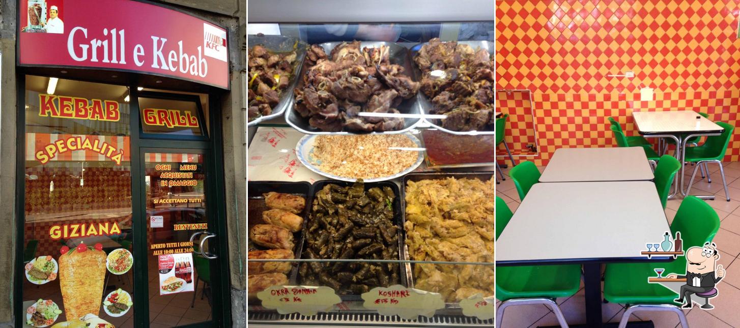 Gli interni di Pizza Kebab