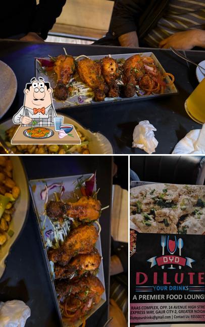 Chicken wings at BYOB Central