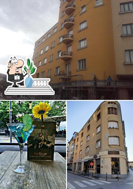 Livingroom lounge si caratterizza per la esterno e alcol