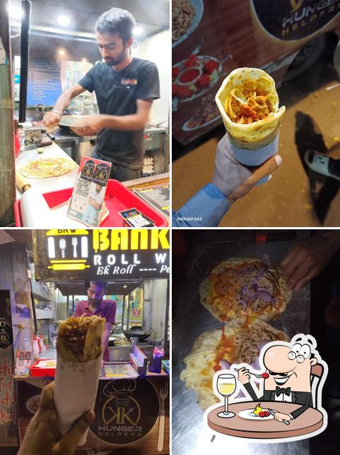 Meals at Banker Roll Wala Best Roll shop