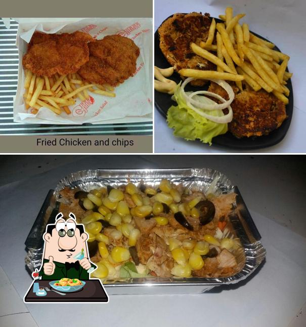 Food at Cafe Coffee Hutt