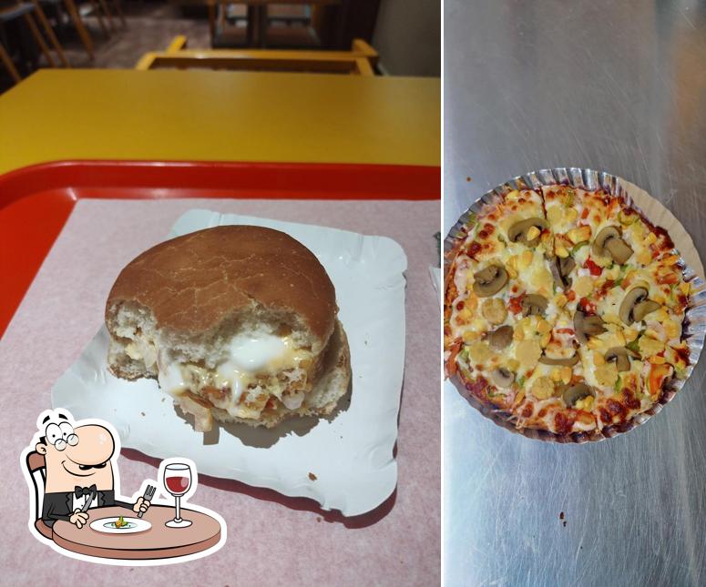 Food at Heaven Pizza & Cafe (BY CAFE HEART SQUARE )