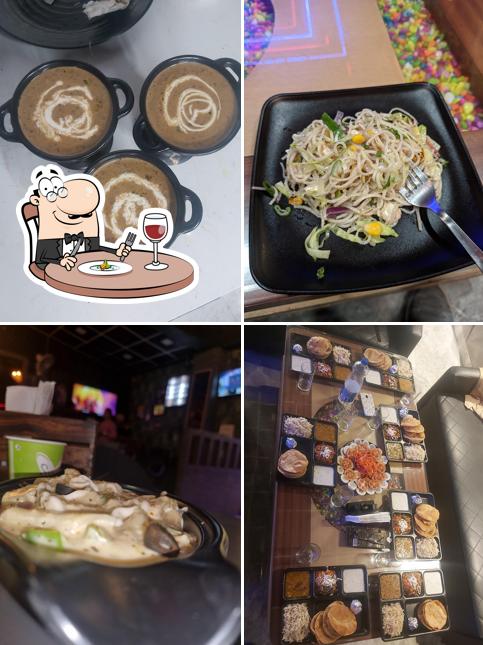 Food at Love wings cafe and restro