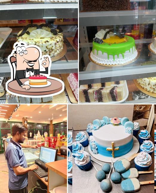 Cheesecake at Mattam Bakery Kuravilangadu