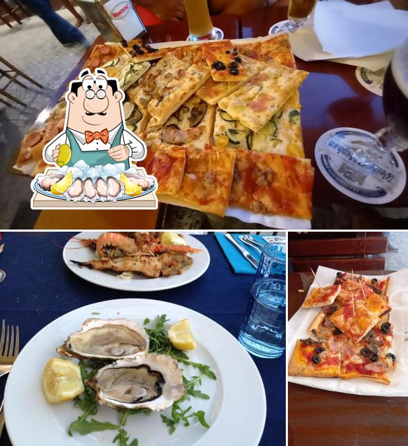 Ostriche al Pizzeria Le Botti