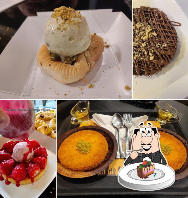 Chocolate cake at Kunafa in Mumbai (Sufy's Kanafeh Point)