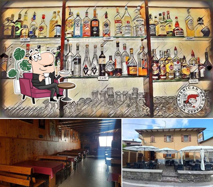 Dai un'occhiata agli interni di American Bar-Pub Da Ceppo