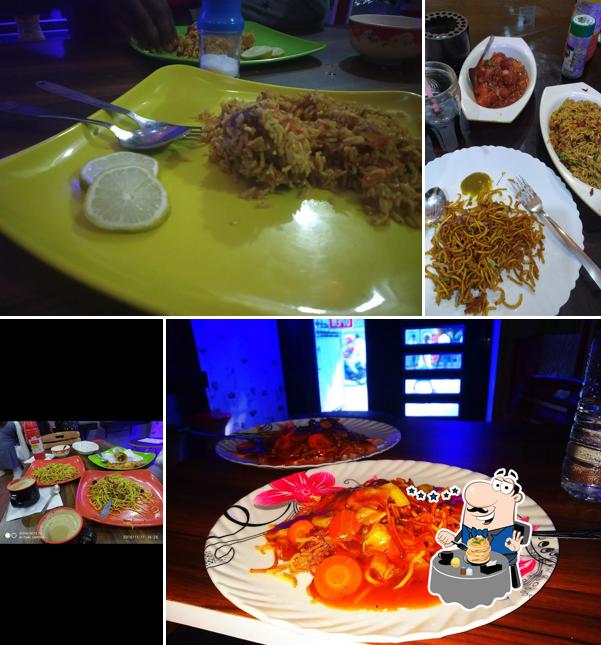 Food at BlueBucks Cafe