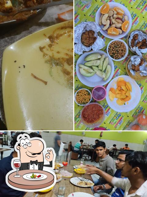 The restaurant's food and beverage