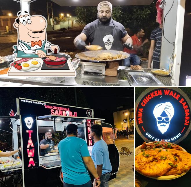 Omelette at Tawa Chickenwale Sardarji