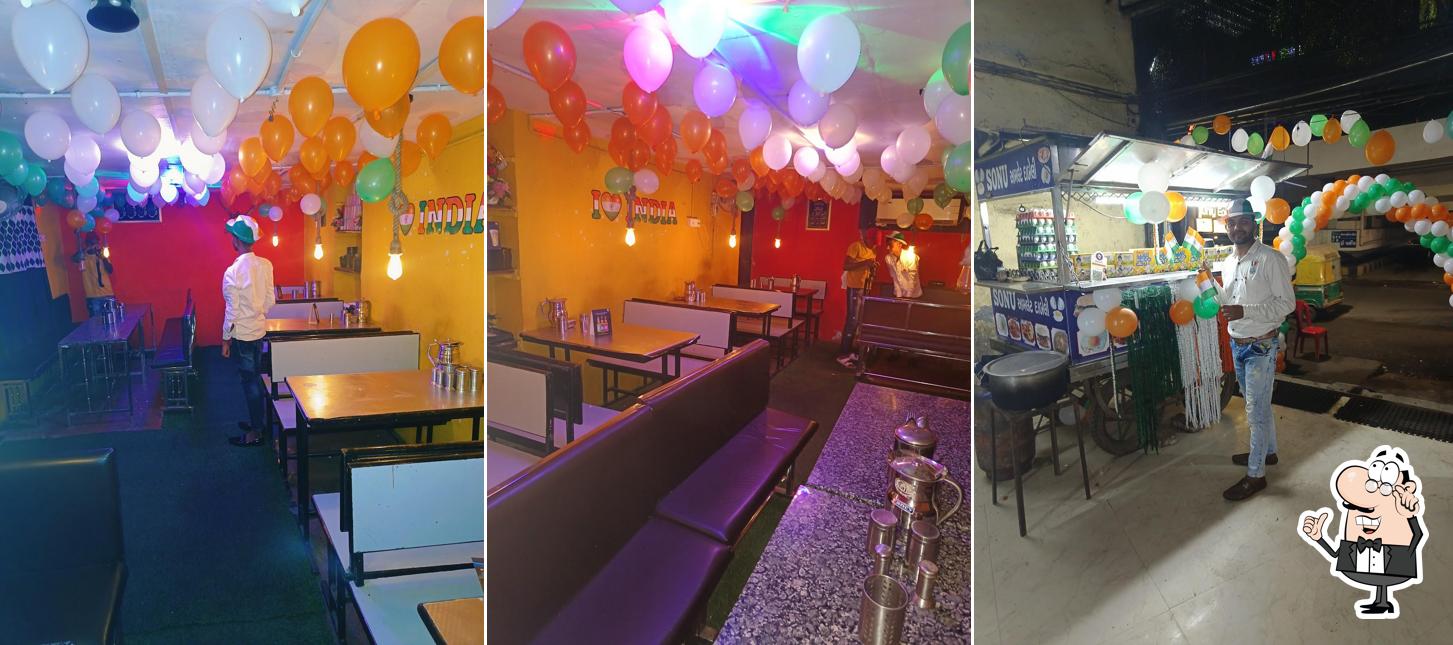 The interior of Sonu Egg World - Best Egg Restaurant