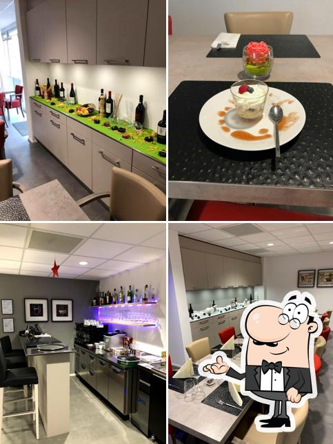 Dai un'occhiata agli interni di Restaurant au corbu