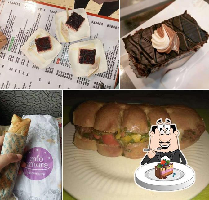 Chocolate cake at Mio Amore