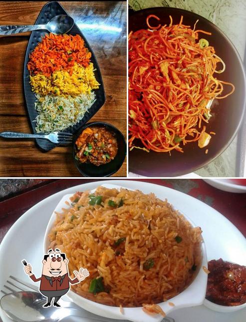 Food at New Red Chilly