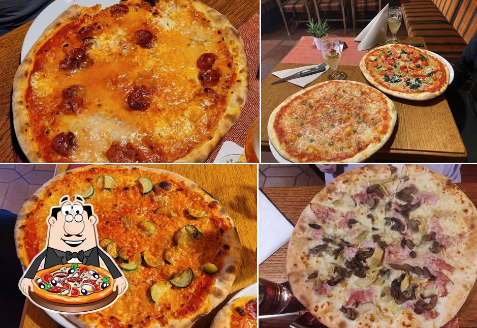 Scegli una pizza a Pizzeria Pension Kehrerhof