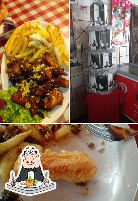 Comida em Restaurante Esquina da Picanha