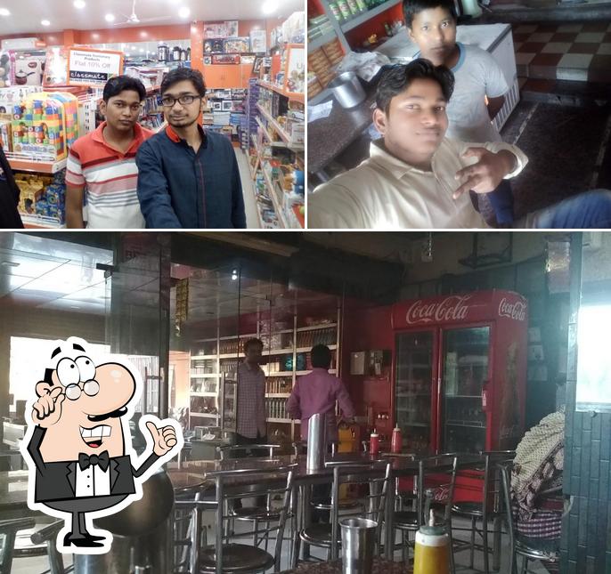 The interior of Raj Aggarwal Restaurant