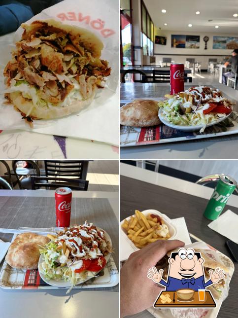 Gyros al Istanbul Doner Kebab pizza