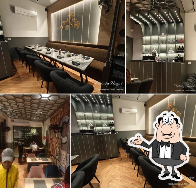 The interior of Kross Road Foodies