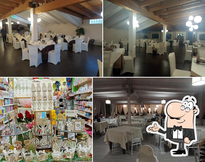 Gli interni di Villa Federica