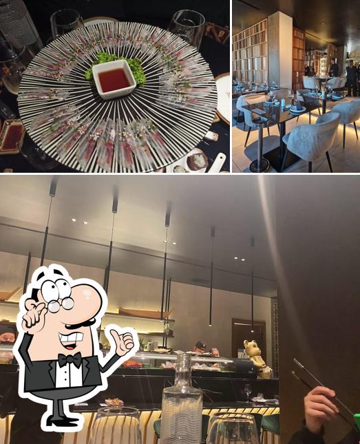 Gli interni di Matsu Sushi