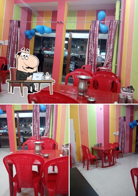 The interior of NIHARIKA HOTEL & FOOD MESS