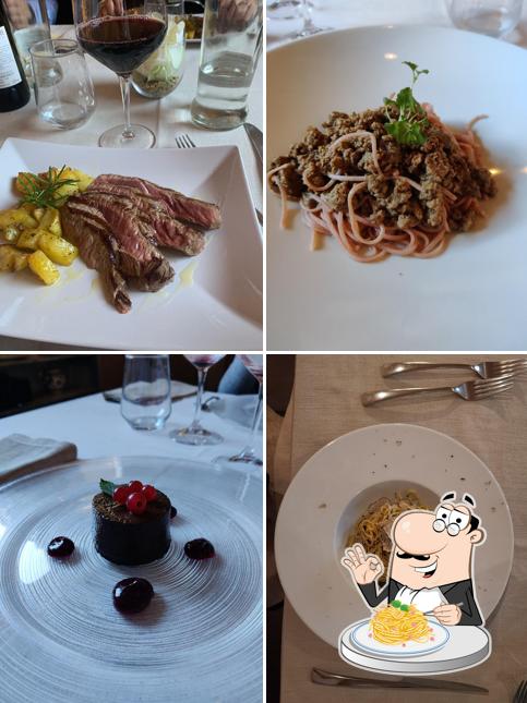 Spaghetti alla carbonara al Osteria La Marlera di Alan Bustamante