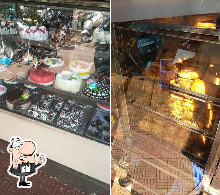 Here's a pic of Shanthi Bakery & Sweets