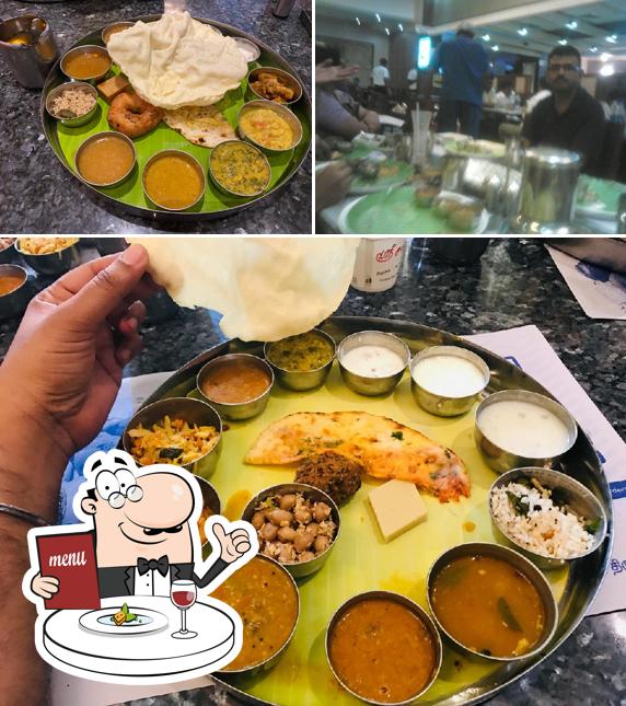 Food at Sangeethas Restaurant