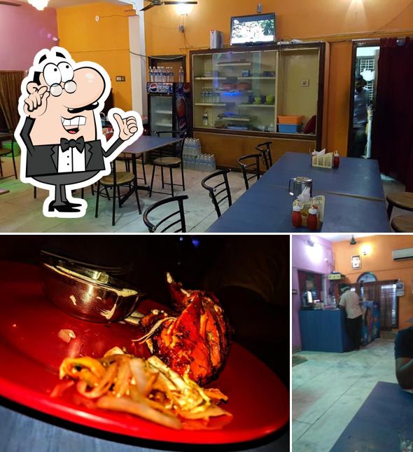 The interior of al arafa restaurant