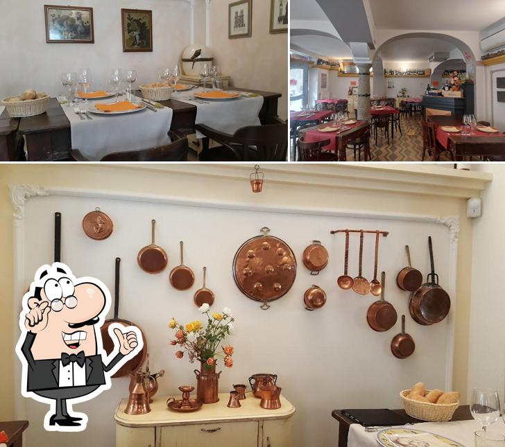 Gli interni di Tre Ganasce